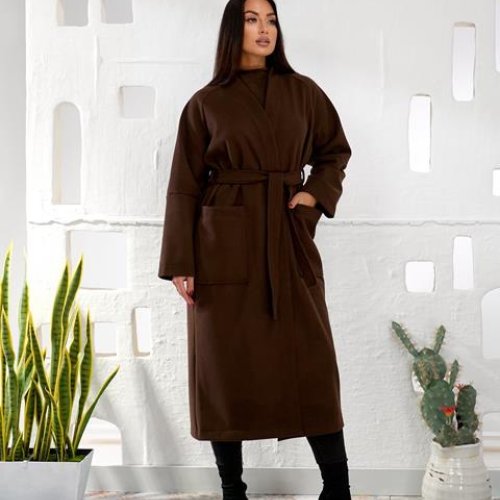 Кардиган Deliv (S-XL) DL48 brown (деми) Deliv DL48 brown