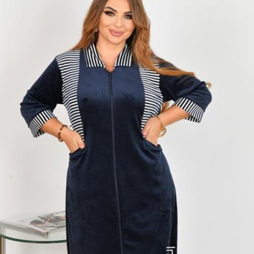 Ночнушка Romeo life (54-60) 2556 navy (деми) Romeo life 2556 navy