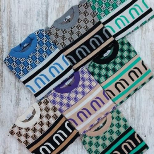 Свитер Julia (48-52) JL42 green-black (деми) Julia JL42 green-black