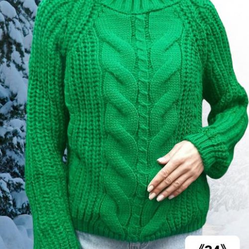 Свитер Julia (one size) 34 brown (зима) Julia 34 brown