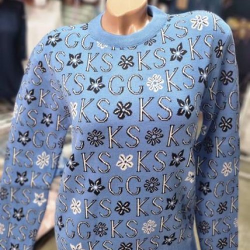 Свитер Julia (48-52) JL66 l.blue (деми) Julia JL66 l.blue