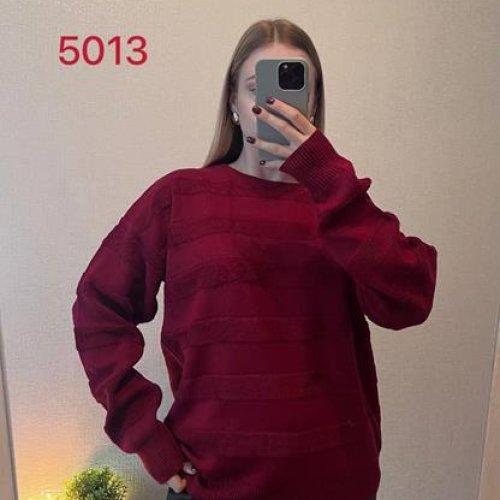 Свитер FSN (48-52) 5013-3 wine (зима) FSN 5013-3 wine