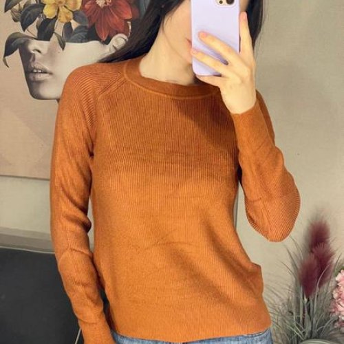 Свитер FSN (42-48) 6005 orange (деми) FSN 6005 orange