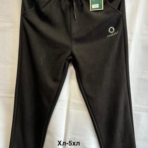 Штаны спорт Minh (48-56) 2431 black (зима) Minh 2431 black