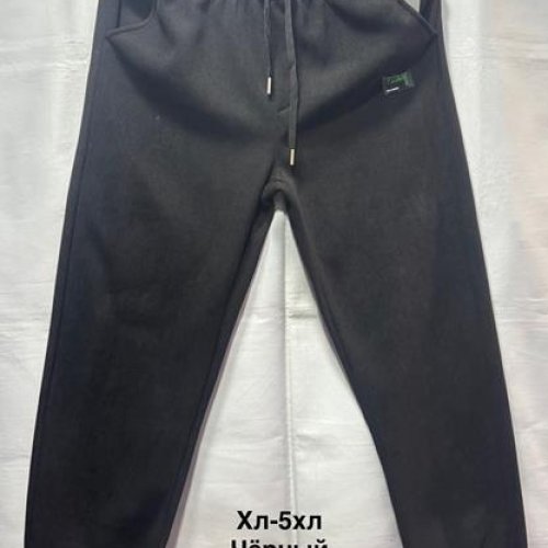 Штаны спорт Minh (48-56) 2432 black (зима) Minh 2432 black