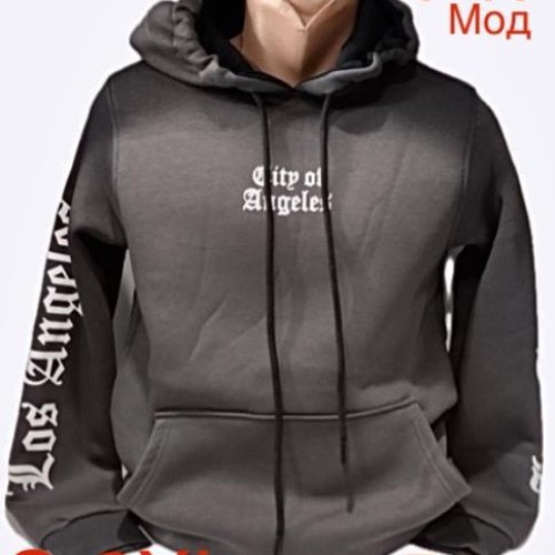 Худи Надийка (S-2XL) ND199-747 d.grey (зима) Надийка ND199-747 d.grey