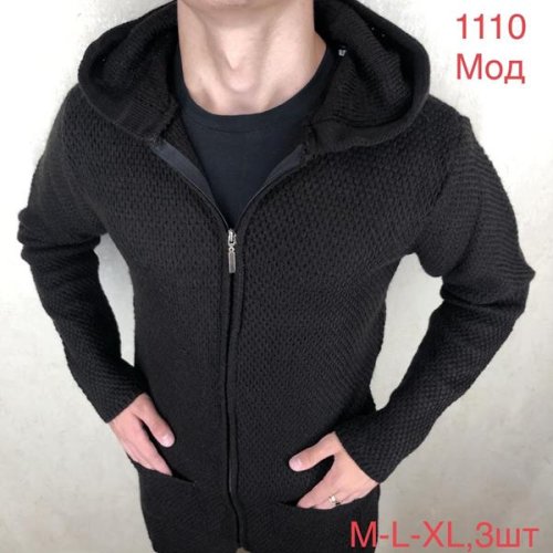 Кардиган Надийка (48-52) ND215-1110 black (деми) Надийка ND215-1110 black