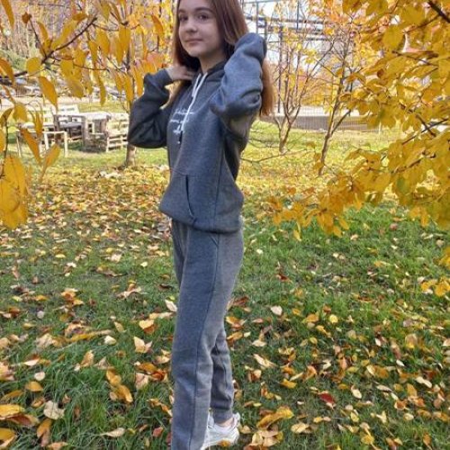 Костюм спорт Надийка (10-14) ND226-9691 grey (зима) Надийка ND226-9691 grey