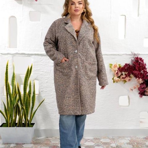 Пальто BAT (50-60) 99-2 beige (деми) BAT 99-2 beige