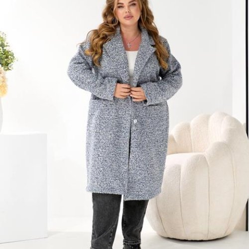 Пальто BAT (50-60) 99-5 grey (деми) BAT 99-5 grey