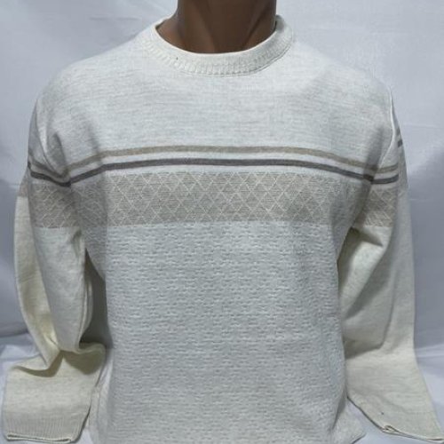 Свитер Sabihina (3XL-5XL) SB1370 white (деми) Sabihina SB1370 white