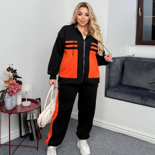 Костюм спорт Seven Zikina (50-60) 940 black-orange (зима) Seven Zikina 940 black-orange