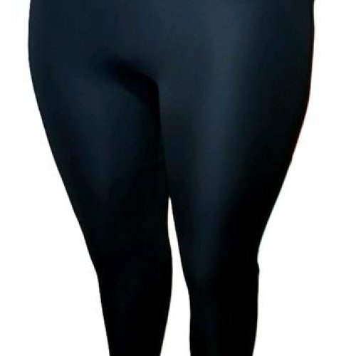 Лосины Acheal (2XL-4XL) A138 black (деми) Acheal A138 black