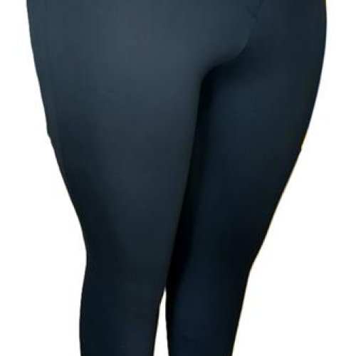 Лосины Acheal (XL-5XL) A156 black (деми) Acheal A156 black