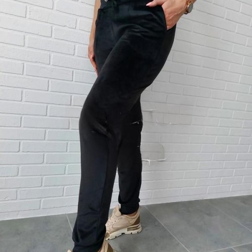 Штаны спорт Amok (S-XL) 3018 black (зима) Amok 3018 black