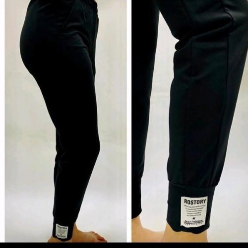 Штаны спорт Amok (S-XL) 8042 black (зима) Amok 8042 black