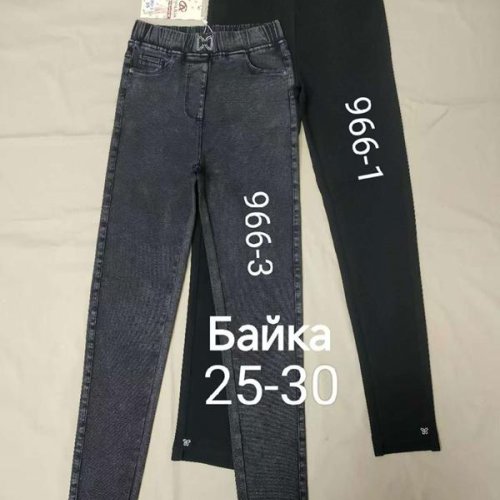 Джинсы Immei (25-30) 966-1 black (зима) Immei 966-1 black
