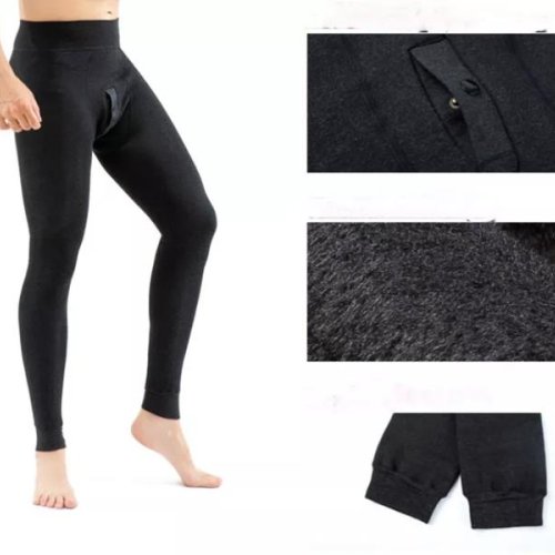 Подштанники Hoan (44-56) 8026 black (зима) Hoan 8026 black