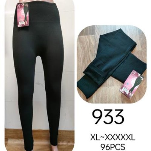 Лосины Giang (XL-5XL) G160-933 black (зима) Giang G160-933 black