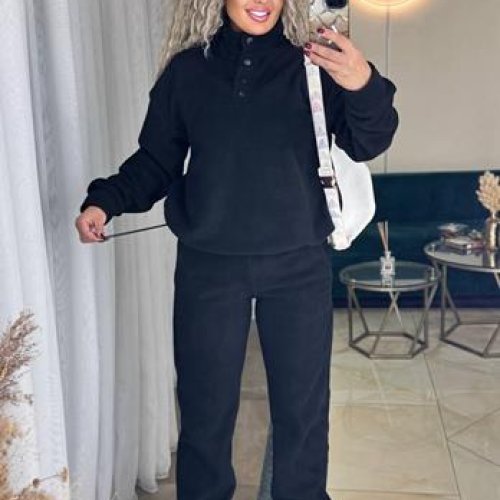 Костюм спорт Modnulya (42-52) 3013 black (зима) Modnulya 3013 black