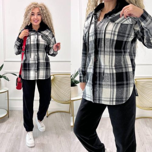 Костюм спорт Modnulya (S-3XL) 3068 black (зима) Modnulya 3068 black