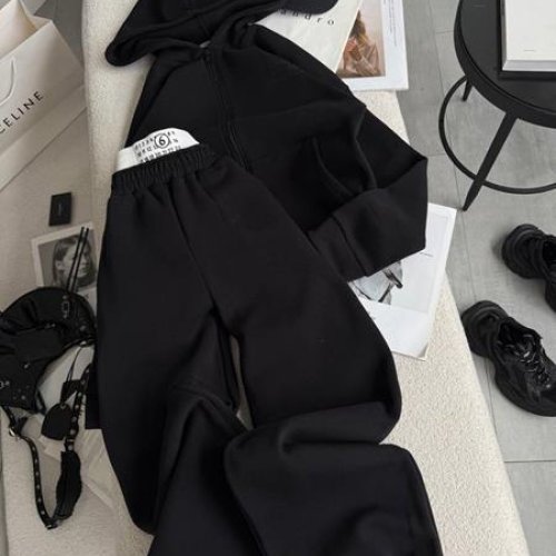 Костюм спорт Modnulya (42-48) 694 black (зима) Modnulya 694 black