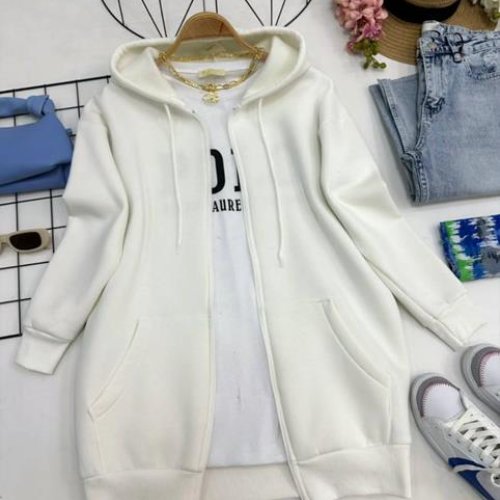 Кофта спорт Modnulya (42-48) 7050 white (зима) Modnulya 7050 white