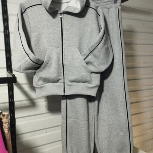 Костюм спорт Modnulya (XS-L) MD111 grey (зима) Modnulya MD111 grey