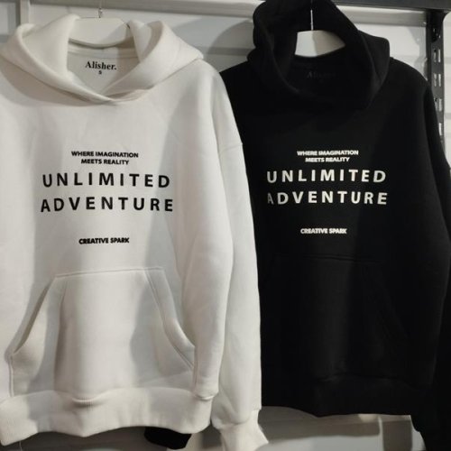 Худи Modnulya (S-M) MD121 black (зима) Modnulya MD121 black