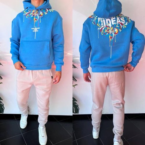 Худи i8denim (S-XL) 2293 l.blue (зима) i8denim 2293 l.blue