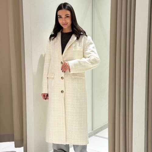 Пальто i8denim Women (S-L) TB119 beige (деми) i8denim Women TB119 beige