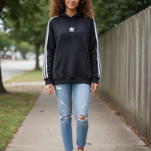 Худи Newe (40-48) 104-1 black (зима) Newe 104-1 black