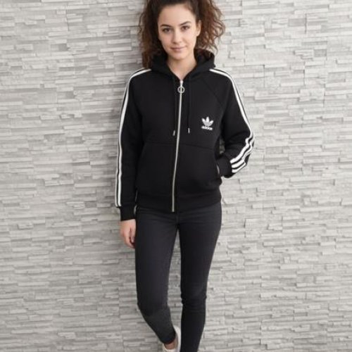 Кофта спорт Newe (one size) 15001 black (зима) Newe 15001 black