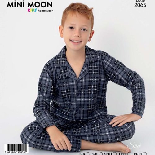 Пижама Baykush (5-14) 2065 navy (зима) Baykush 2065 navy