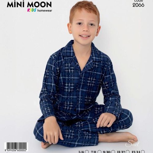 Пижама Baykush (5-14) 2066 navy (зима) Baykush 2066 navy