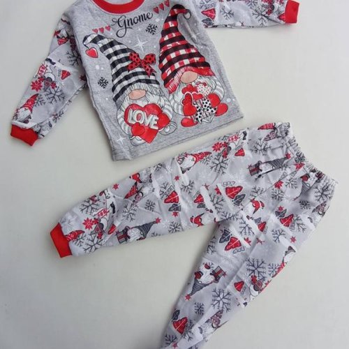 Пижама Baykush (28-36) B604 grey (зима) Baykush B604 grey