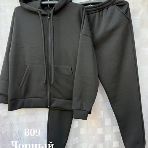 Костюм спорт Shon (52-58) S1403 black (зима) Shon S1403 black