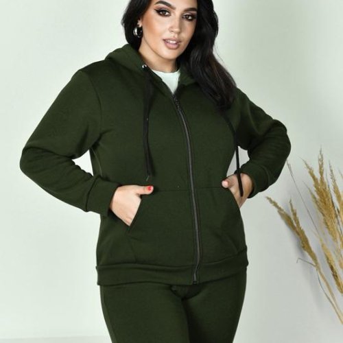 Костюм спорт Shon (52-58) S1453 green (зима) Shon S1453 green