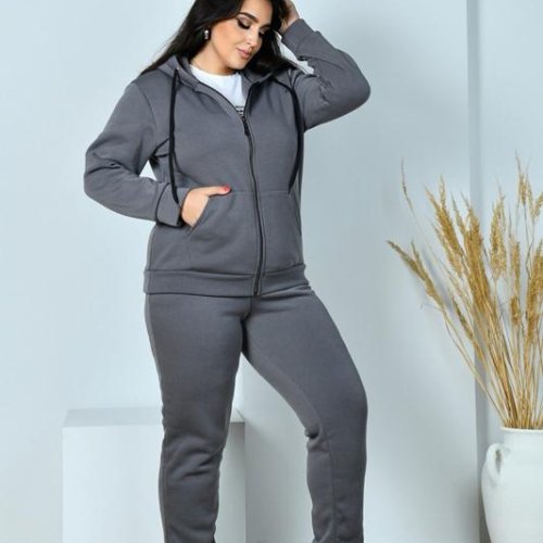 Костюм спорт Shon (52-58) S1454 grey (зима) Shon S1454 grey