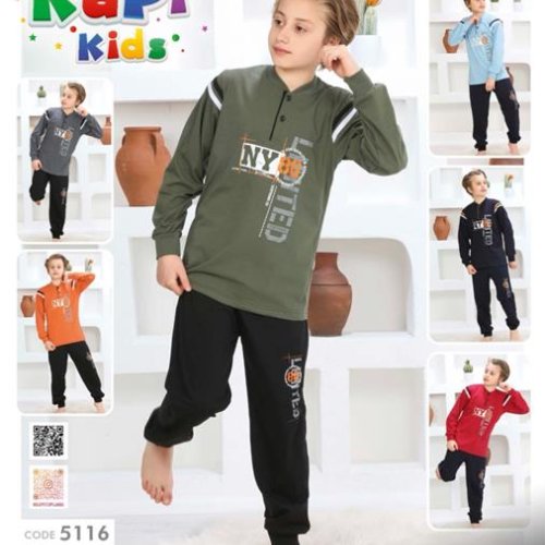 Пижама Disneyopt kids (11-15) 5116 grey (деми) Disneyopt kids 5116 grey