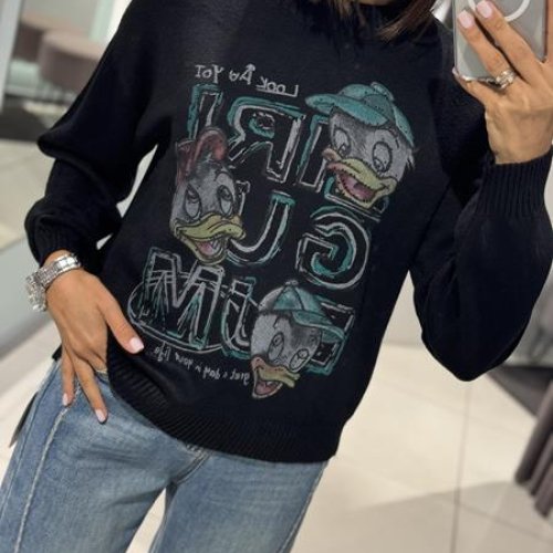 Свитер Comod (one size) CM53 black (зима) Comod CM53 black