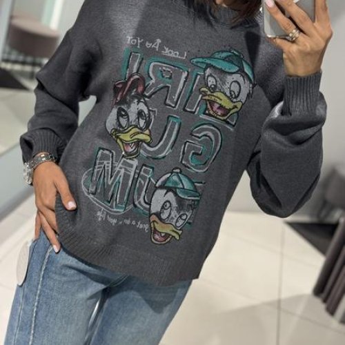 Свитер Comod (one size) CM54 grey (зима) Comod CM54 grey