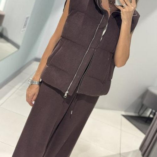 Жилетка Comod (one size) H2037 brown (деми) Comod H2037 brown