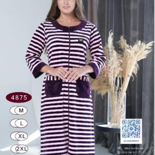 Халат Romeo life (46-52) 4875 purple (деми) Romeo life 4875 purple