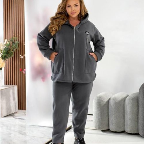 Костюм спорт Romeo life (50-60) 93-3 grey (зима) Romeo life 93-3 grey