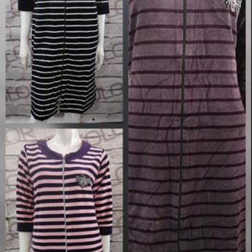 Халат Romeo life (52-58) RL799 black (деми) Romeo life RL799 black