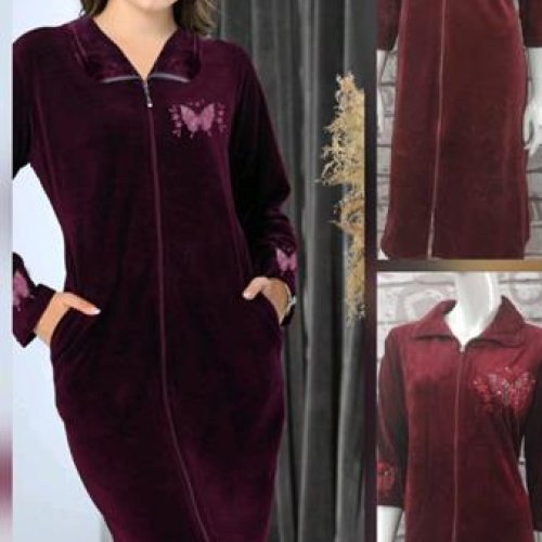 Халат Romeo life (60-66) RL805 wine (деми) Romeo life RL805 wine