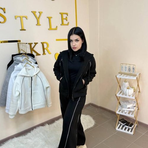 Костюм спорт Ariamo (140-164) A117 black (зима) Ariamo A117 black