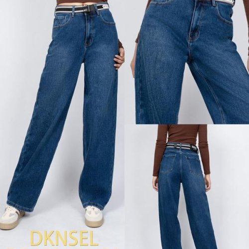 Джинсы DKNSEL (28-33) 5653 blue (зима) DKNSEL 5653 blue