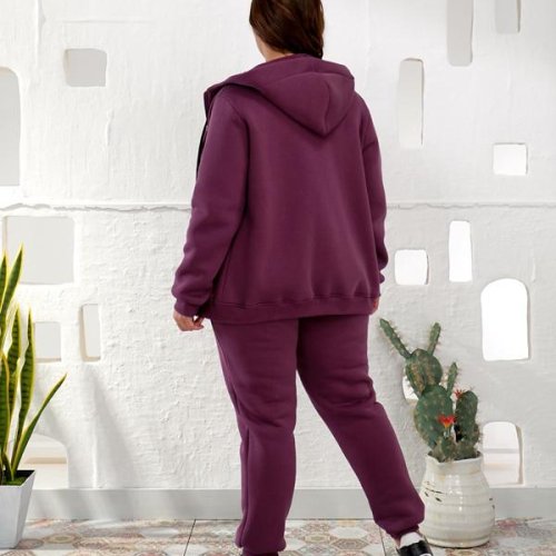 Костюм спорт OSKA (50-56) 6002 wine (зима) OSKA 6002 wine